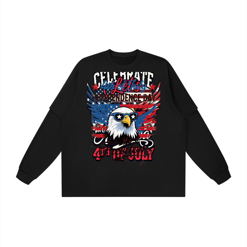 Unisex Layered Oversized T-Shirt