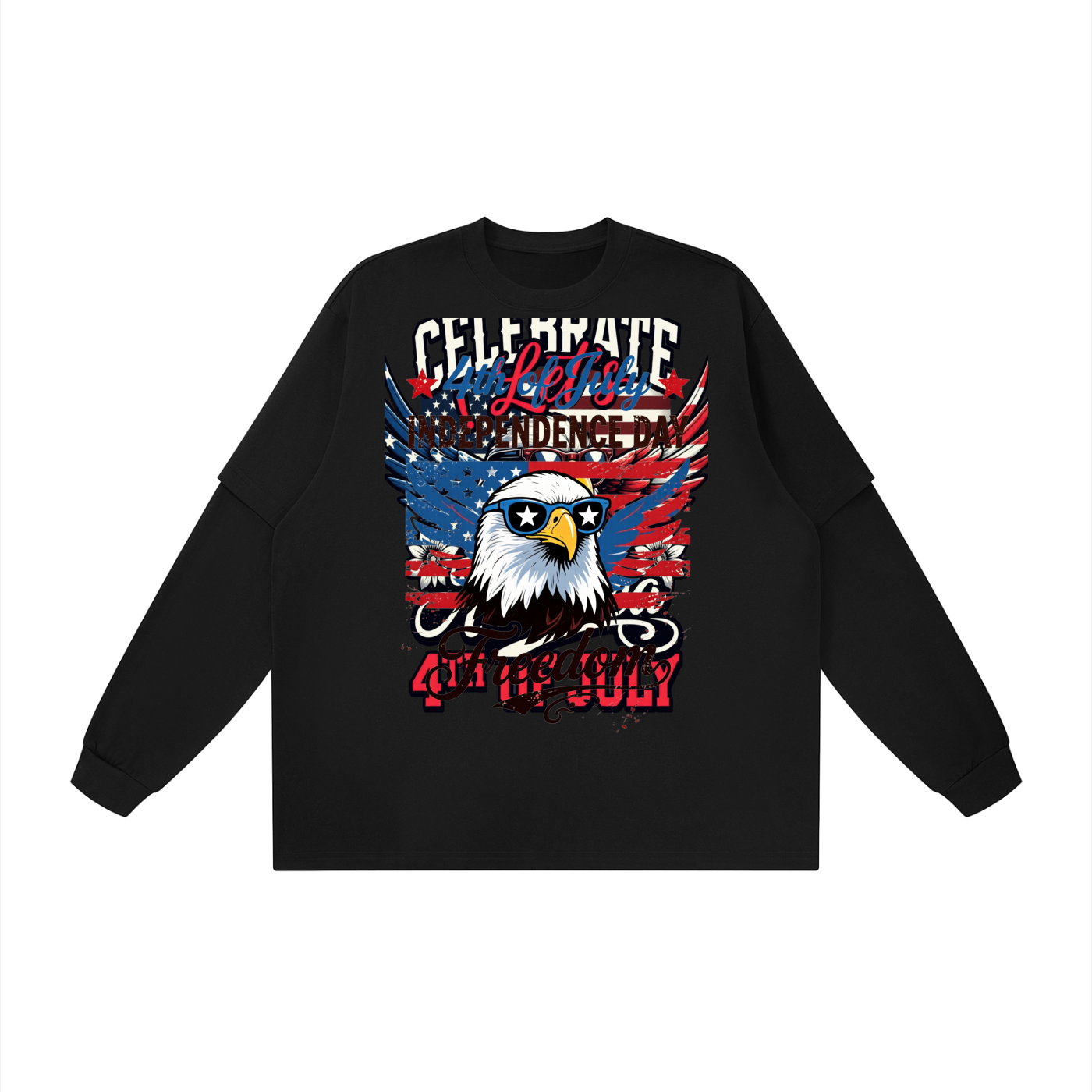 Unisex Layered Oversized T-Shirt