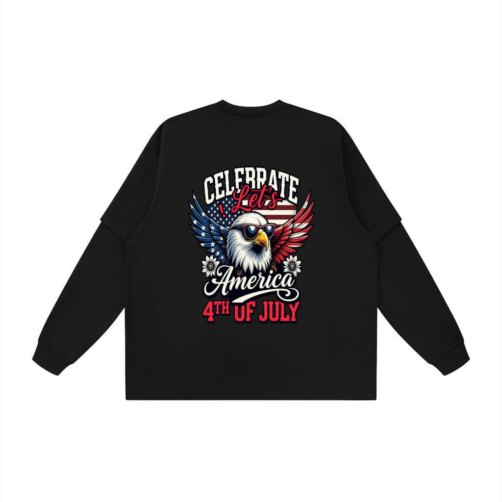 Unisex Layered Oversized T-Shirt